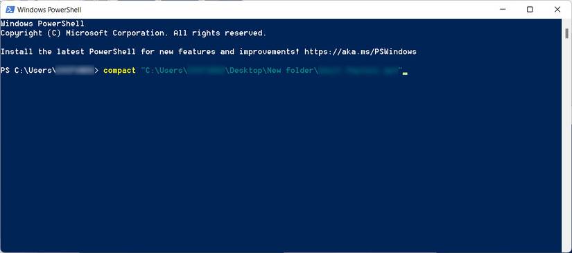 Compact Command How to Compress Files and Folders on Windows With compact.exe