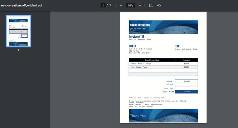 How to Correct Errors in a PDF Invoice