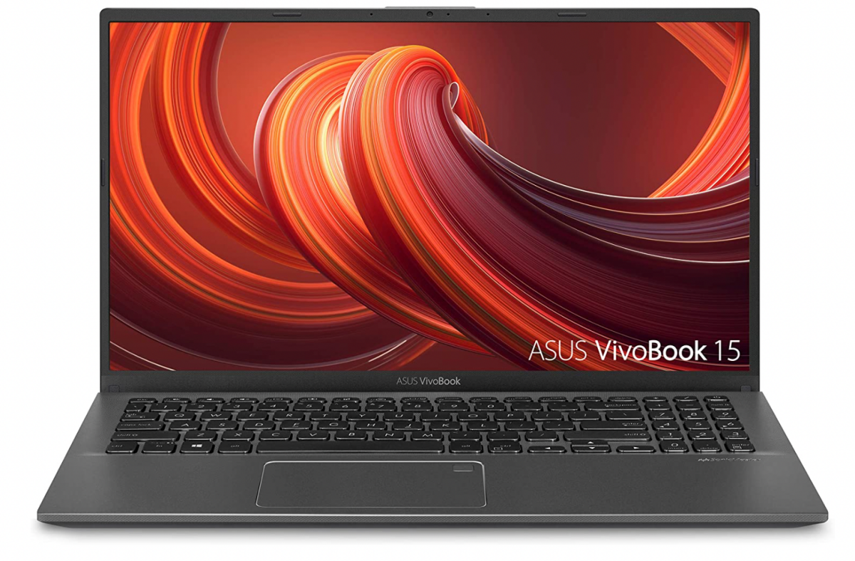 عکسی از صورت VivoBook 15 ایسوس با نمایشگر کامل