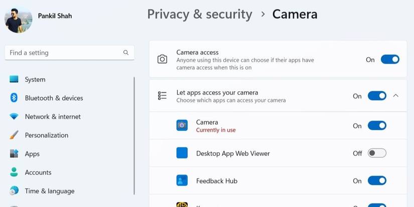 Windows Camera Access How to Know Which Apps Are Using Your Camera and Microphone on Windows 11