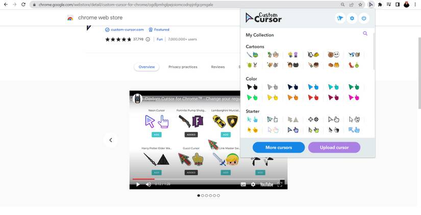 How to Change Your Cursor in Google Chrome