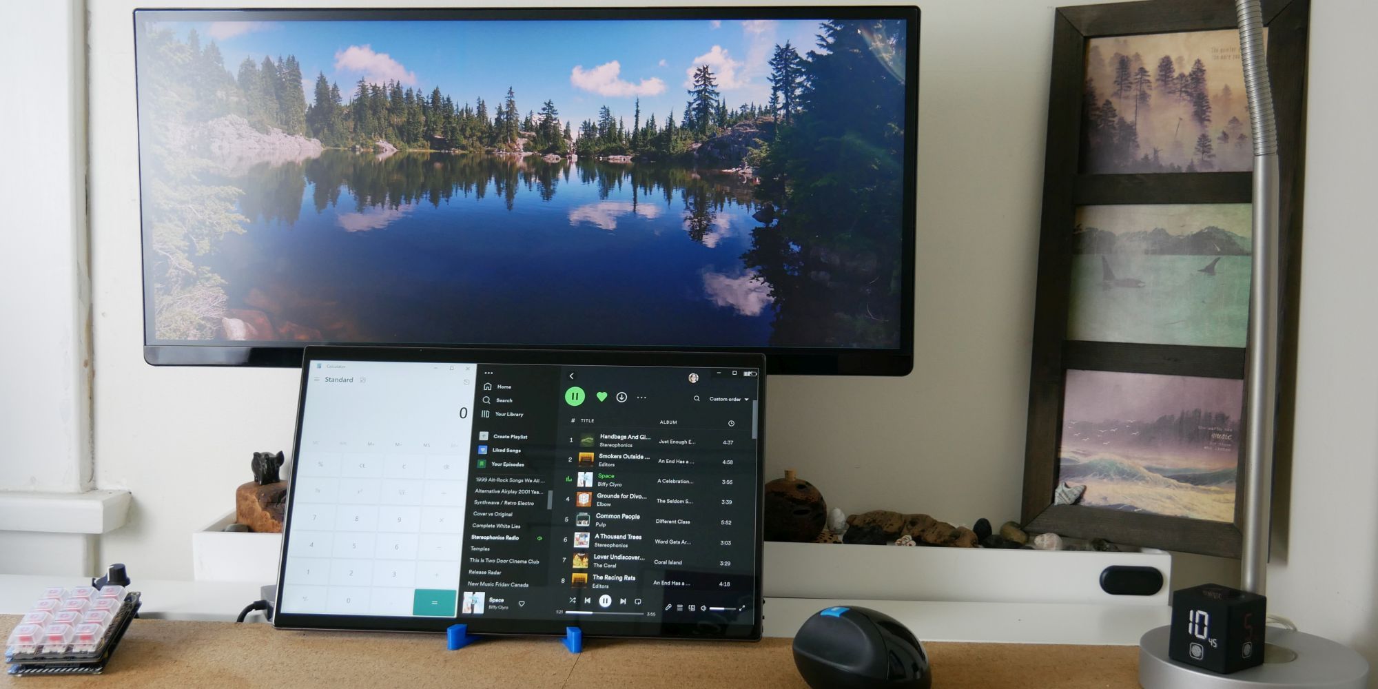 Edge 2.5D Connected to Windows 10 as Touchscreen Input