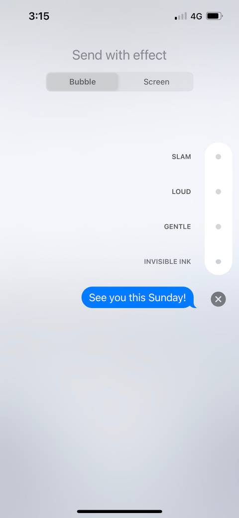imessage effects on iphone