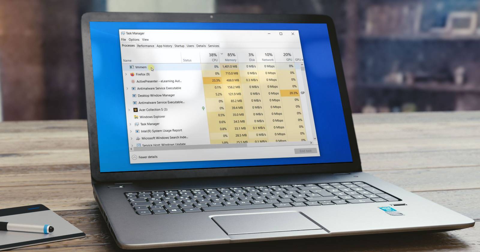 Notebook Task Manager System How to Add the Command Line Tab in Windows 11's Task Manager