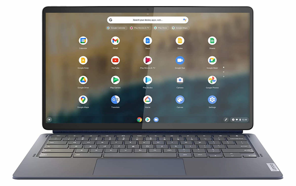 عکس تمام چهره از Lenovo IdeaPad Duet 5 Chromebook