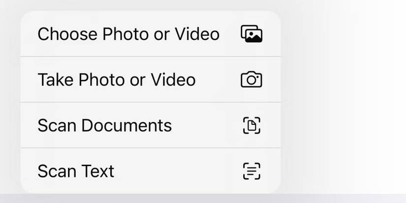 insert photo or video into iphone note