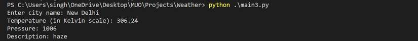 How to Fetch Live Weather Data Using Python