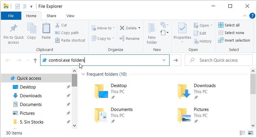 10 Ways to Open the Windows 10 Folder Options
