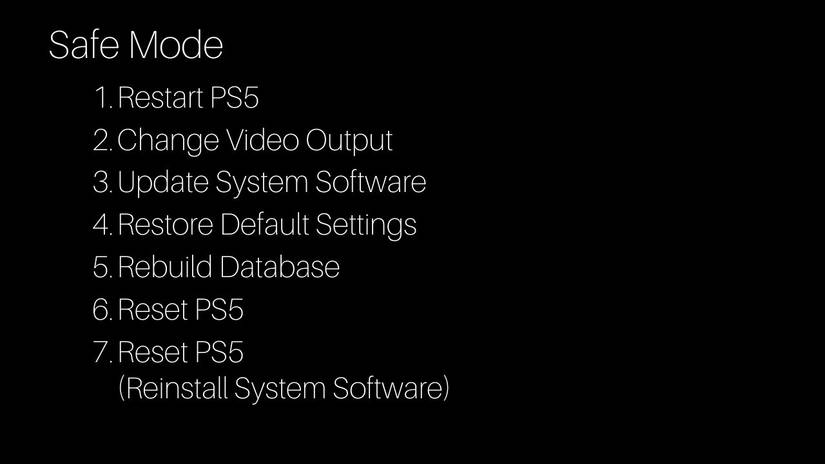 Mode Button Ps5 What Is Safe Mode on the PS5? How to Use It