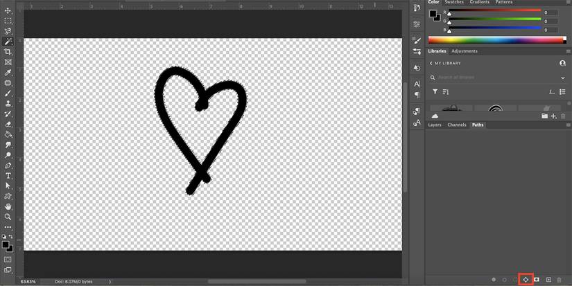 How to Use Photoshop's Custom Shape Tool