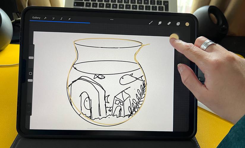 Procreate Empty Screen How to Create a Paper Cut-Out Effect in Procreate