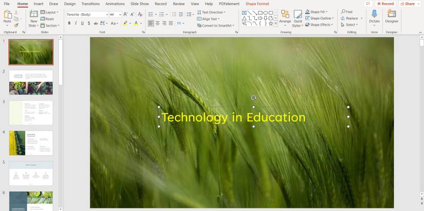 How to Rotate Text and Images in Microsoft PowerPoint
