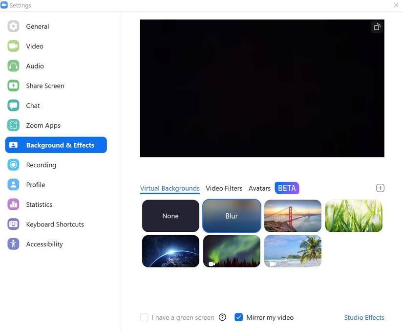 How to Blur Your Background in Zoom Meetings