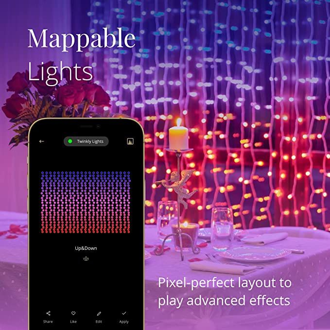 Twinkly mappable