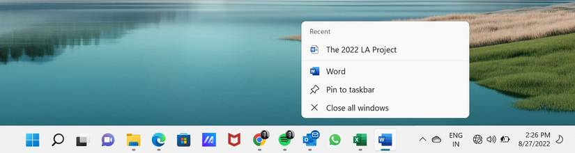 How to Pin Word, Excel, and PowerPoint Files to Their App Icons on the ...