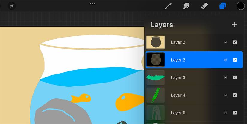 How to Create a Paper Cut-Out Effect in Procreate