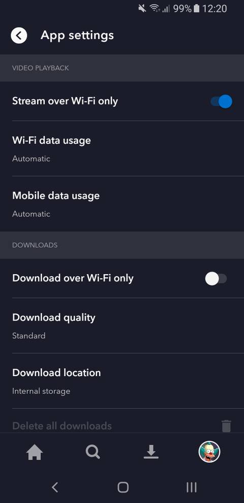 How to Control How Much Data Disney+ Uses