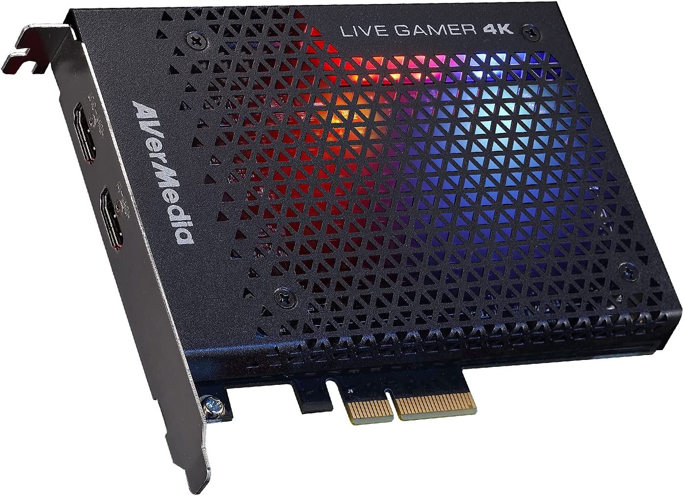 avermedia live gamer 4k با نورپردازی rgb