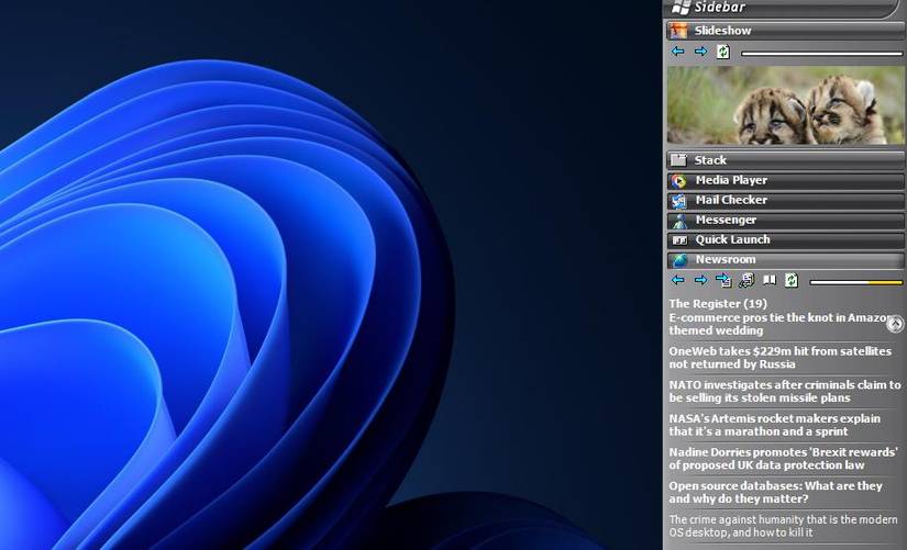 How to Add a Sidebar to the Desktop in Windows 10 & 11