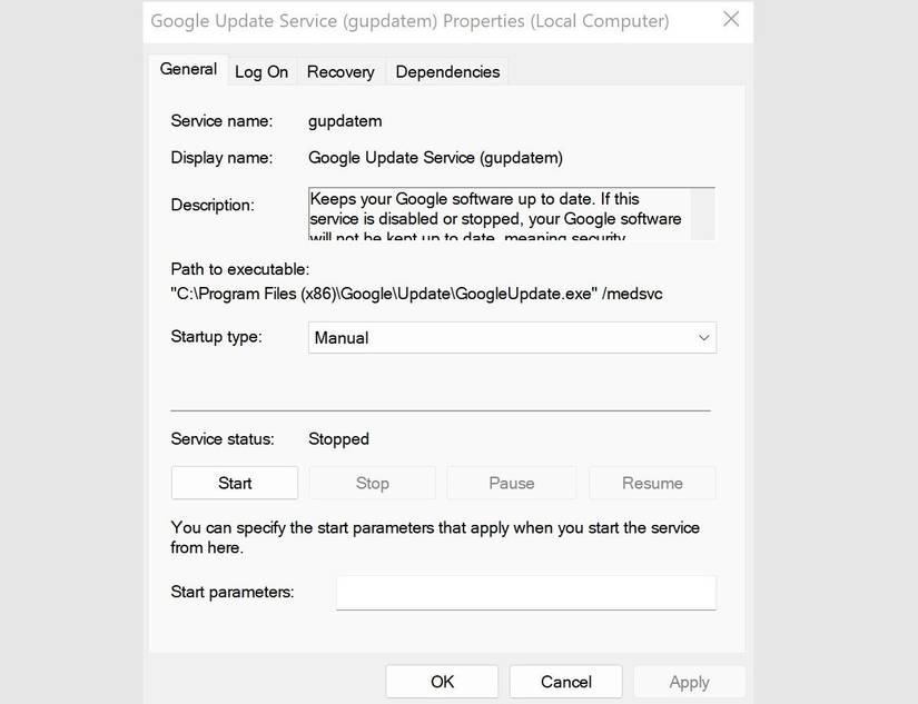 How to Stop Automatic Google Chrome Updates on Windows