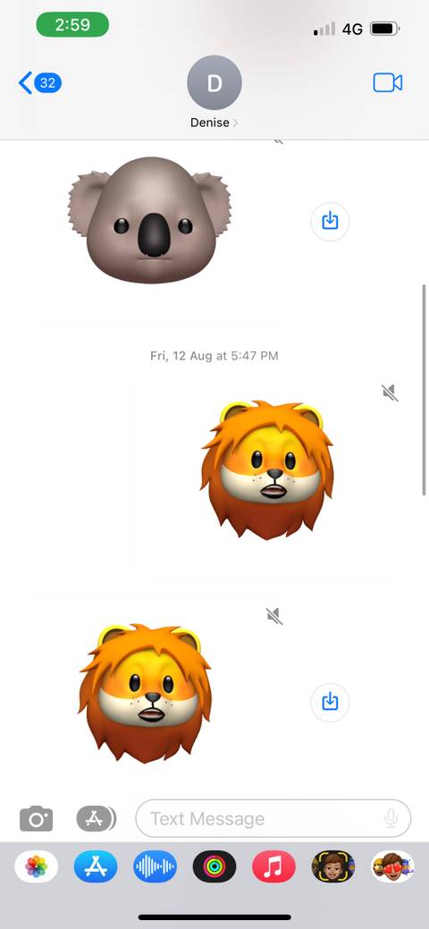 text message on iphone