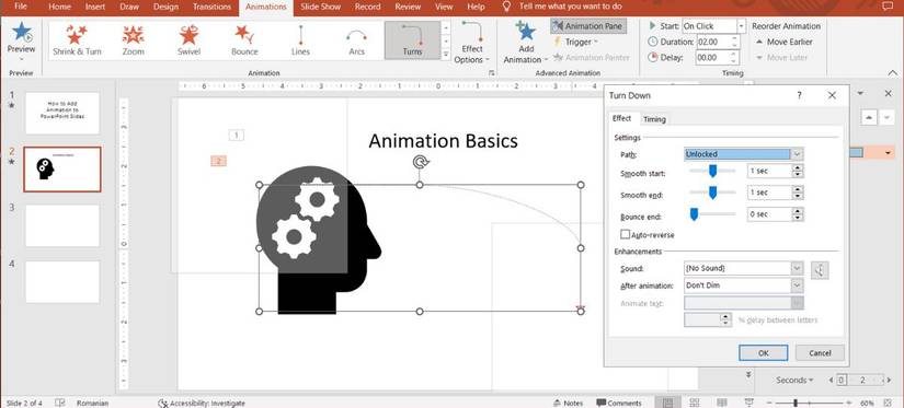 Powerpoint Animation Dynamic How to Add Cool Free Animation to PowerPoint Presentations