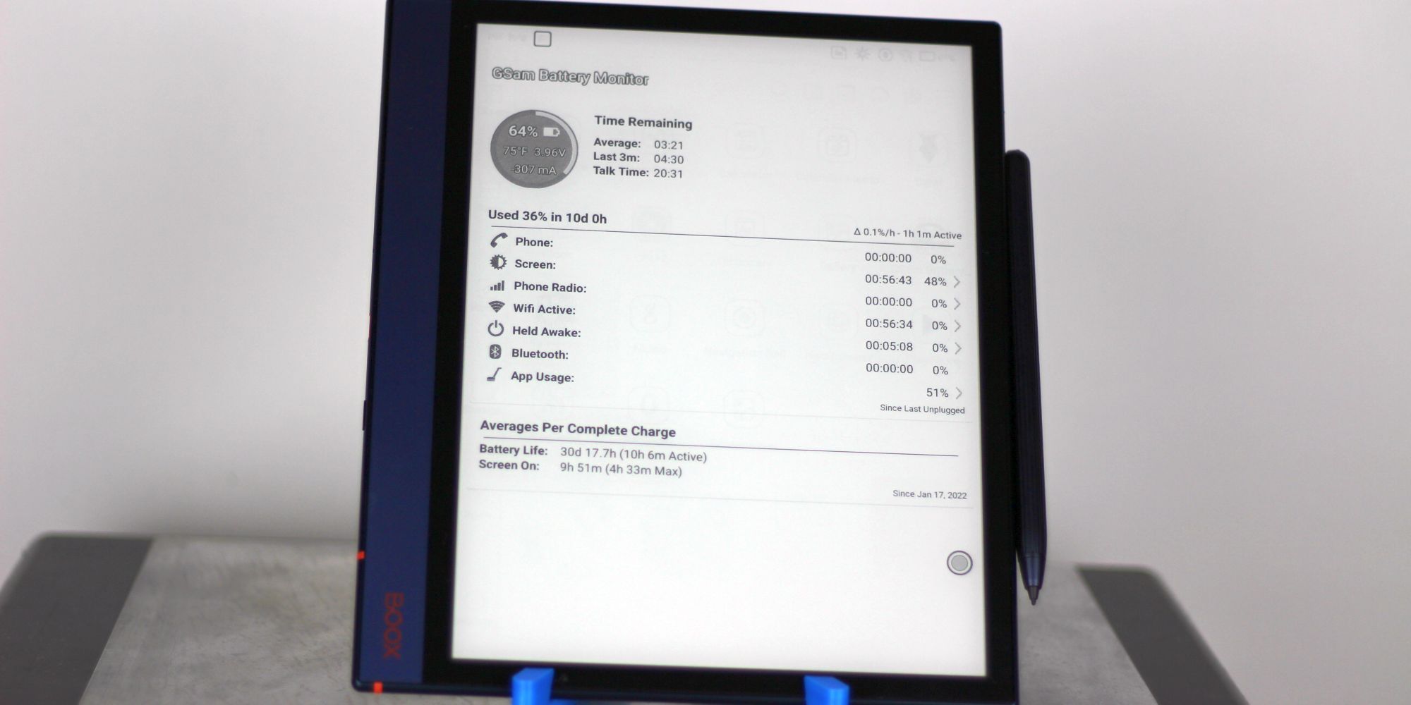 Best Buy: BOOX Note Air 10.3 32GB Blue OPC0751R