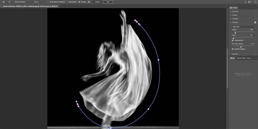 How to Add Motion Blur to a Photo Using Photoshop
