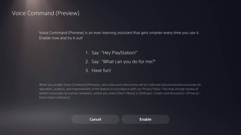 How to Enable Voice Commands on Your PS5