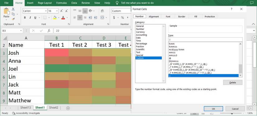 How to Create a Heat Map in Excel