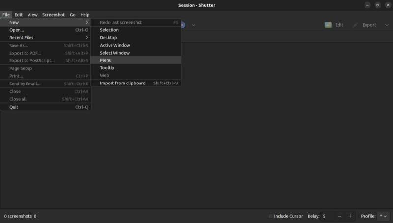 3 Ways to Screenshot Right-Click Context Menus on Linux