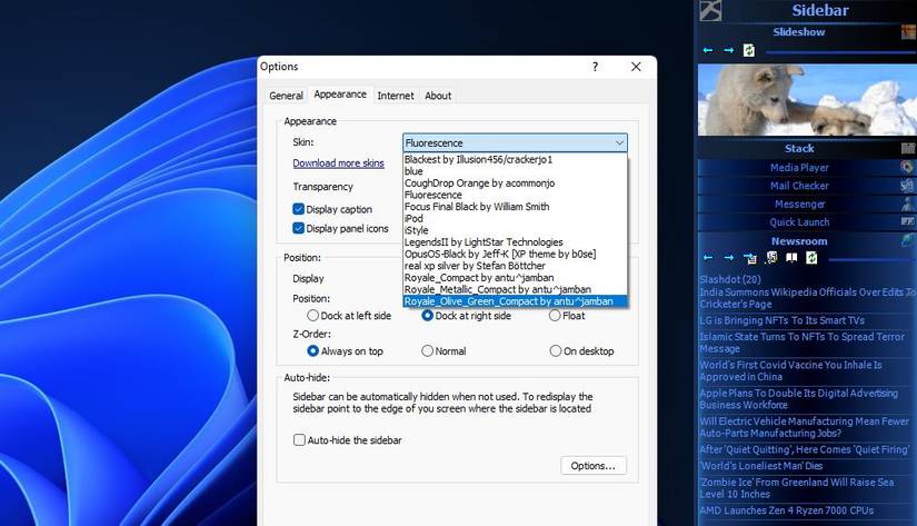 How to Add a Sidebar to the Desktop in Windows 10 & 11