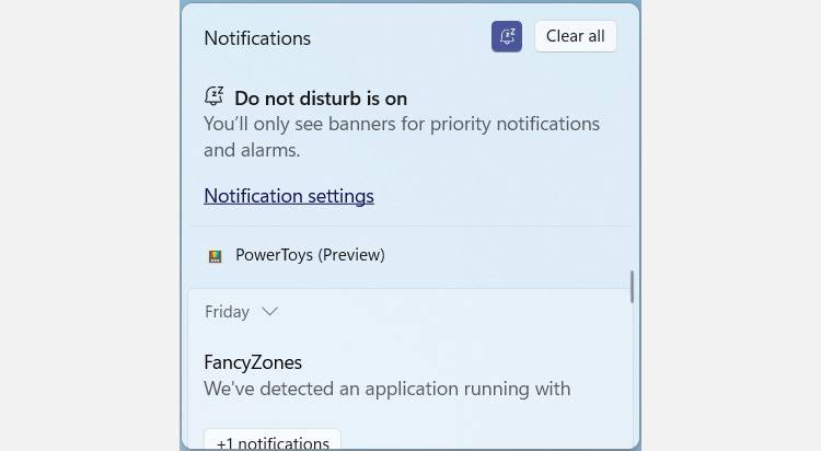 Control Notifications How to Enable Do Not Disturb Mode on Windows 11