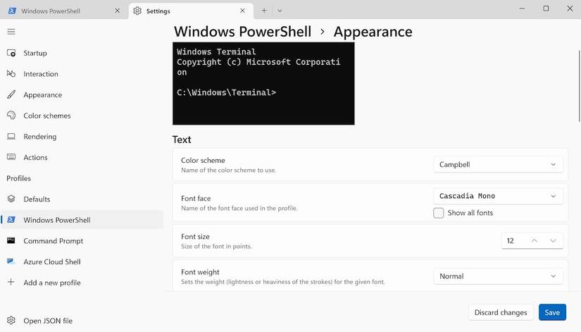 Powershell Appearance Light Theme How to Change the Terminal Theme on Windows 11
