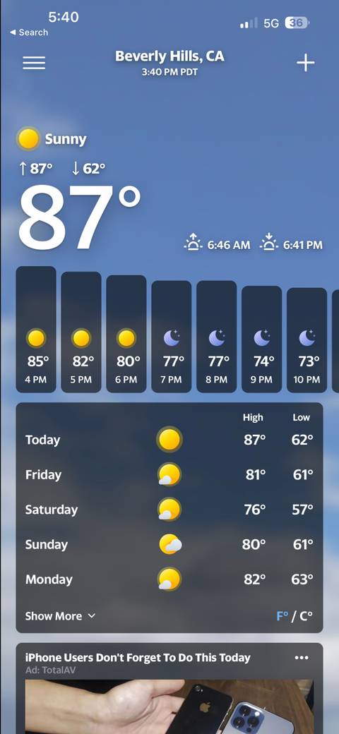 The 9 Best Weather Apps for iPhone