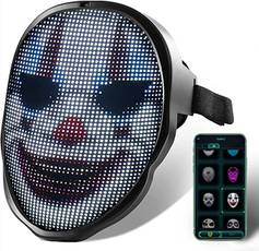 The Best App-Controlled LED Masks for Halloween