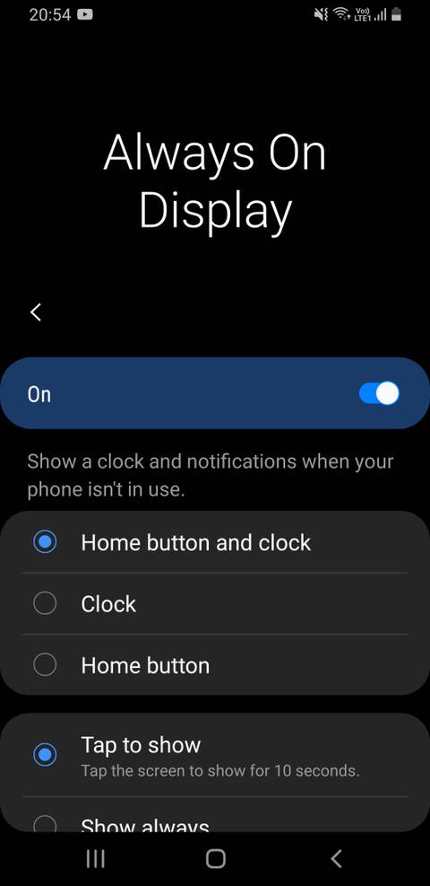 How to Set Up Always On Display on Your Samsung Phone