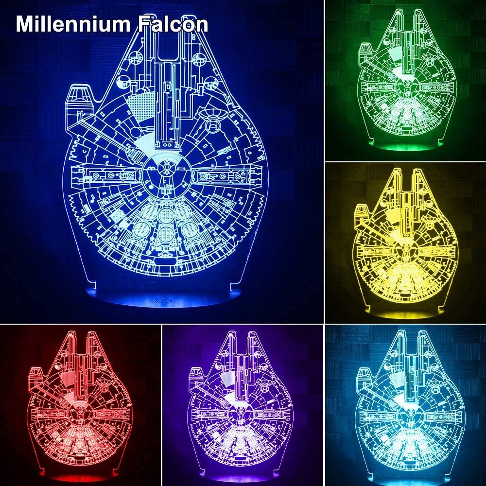 Dreamy Cubby Star Wars Night Light Colors