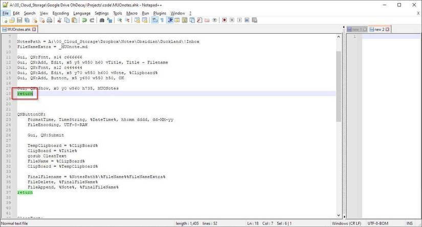 How to Make Your Own Quick Note-Taking App With AutoHotkey