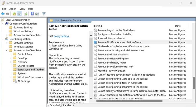 How to Fix the Action Center Not Opening in Windows 11