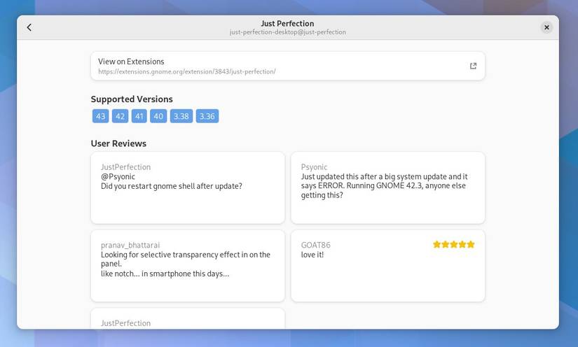 Manage GNOME Extensions Like a Pro With Extension Manager