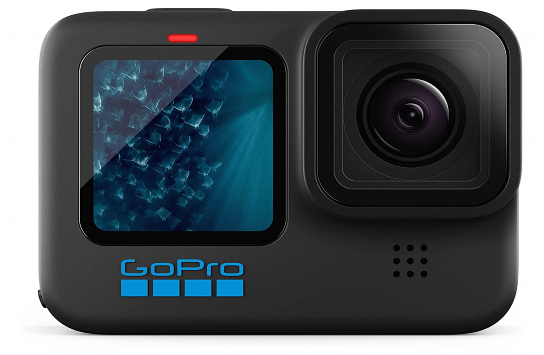 A full face shot of a GoPro Hero 11