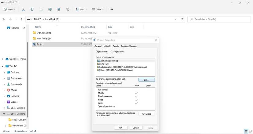 How to Fix Folders Reverting to Read-Only Mode in Windows 10 and 11