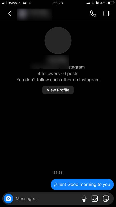 How to Send Silent Messages on Instagram
