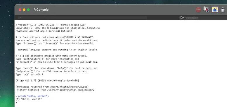 How to Install R and RStudio on Mac
