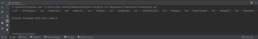 How to Build a Translator Using Python