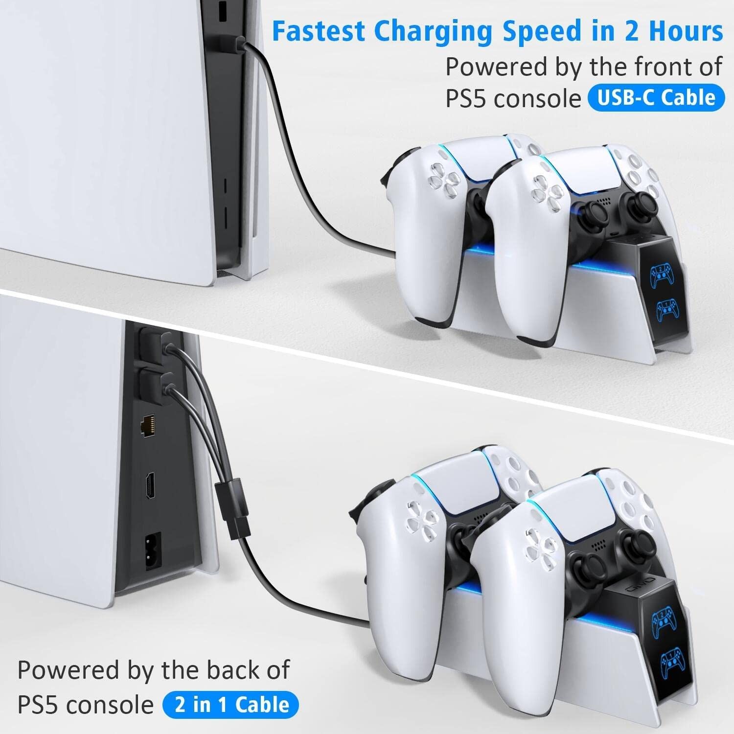 OIVO PS5 Charging Station-1