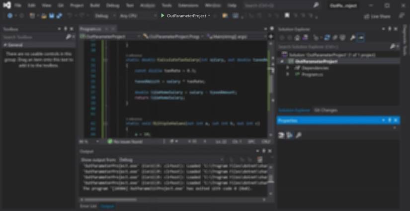 What Is an Out Parameter in C#?