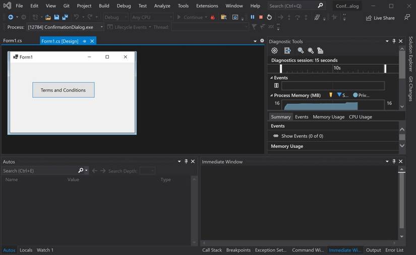 How to Create a Confirmation Dialog Box in a Winforms Application