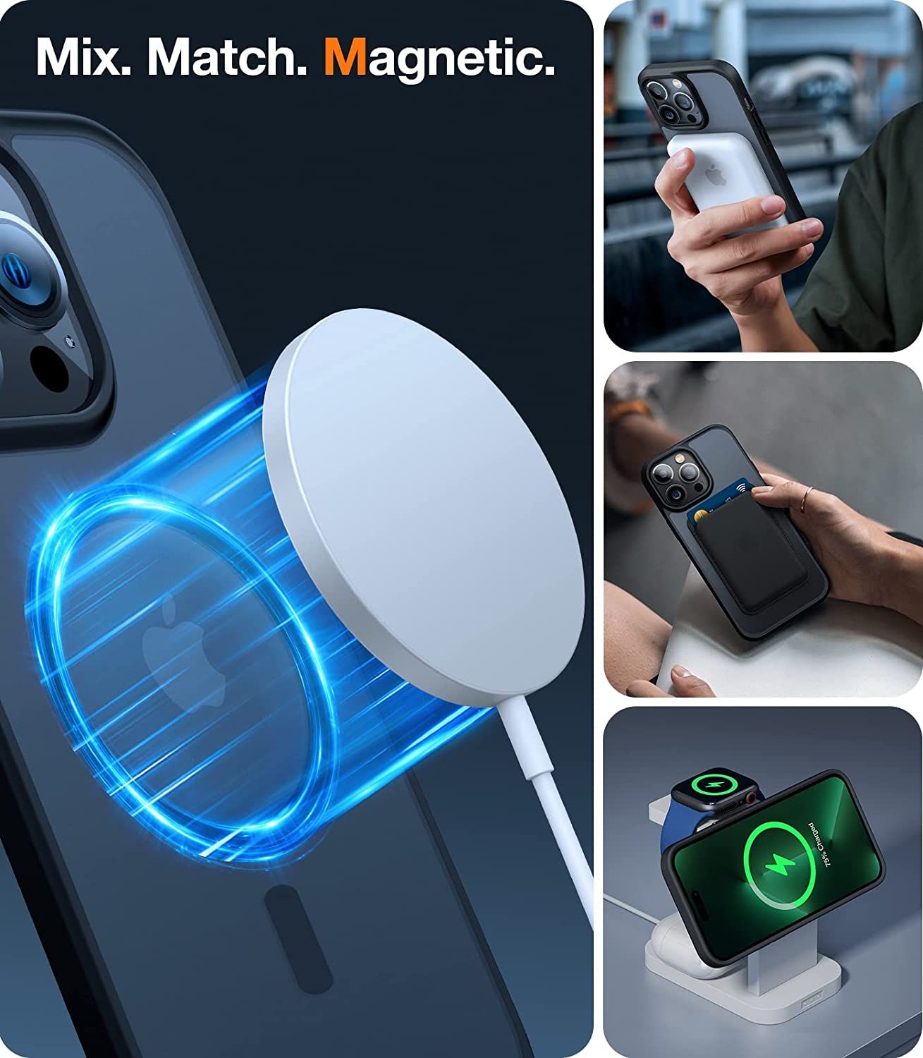 TORRAS Magnetic Guardian برای iPhone 14 Pro Max Magsafe